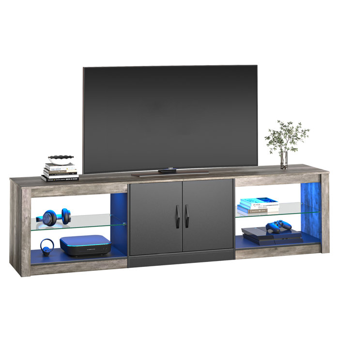 Wade Logan® Brandenburg TV Stand for TVs up to 75" & Reviews Wayfair